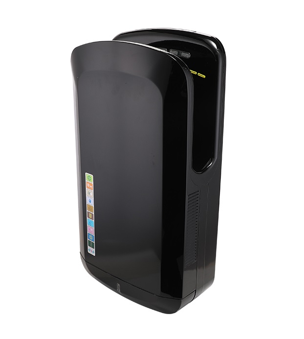 Сушарка для рук POWER PW702 Black автоматична, пластиковий корпус, 2000 Вт